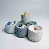 Fábrica Nafos Velas Aromáticas Creativas Personalizadas Portavelas Sencillo Adornos de Halloween Adornos para Frascos de Velas