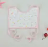 Babador Quadrado com Gravata de Mão Algodão Ecológico Toalha de Rosto/Boca Babador Produtos para Mãe e Bebê Babador Impermeável
