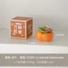 Vela Aromática de Caqui Presente Personalizado Corporativo Lembrança Oem Ano Novo Caqui Caqui Ruyi Fragrância Velas Moldadas Ornaments