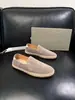 Sapatilhas de Palha Slip-On em Camurça Casual Transfronteiriças Bc Elástico Lateral Solado de Cânhamo Planas Casuais Sapatos Masculinos para Exportação