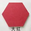 Painéis Feltro de Fibra de Poliéster Absorventes de Som à Prova de Som para Parede Exibição Adesivos de Parede Hexagonais Criativos para Casa