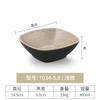 Prato de melamina com dois ou três compartimentos para hot pot comercial, prato para molho de plástico com compartimentos separados, prato conjoined para petiscos de picles japoneses