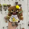 Boneca Pingente DIY Feita de Cascas de Frutas, Mesmo Estilo das dos Pontos Turísticos, Terapia Sonora Personalizada com Manivela de Casca de Fruta, Presente de Formatura