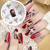 Nueva Joyería Metálica de Mariposa Tridimensional Hueca para Uñas Wearable Fábrica de Joyería para Uñas Decoración de Uñas