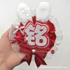 Suporte para Show de Celebridade Crachás Nome Reflectivos Tecido Não Tecido DIY Feito à Mão Mercadoria de Ídolo Chaveiro Pingente de Suporte
