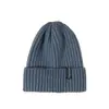 Nuevo Sombrero de Lana para Hombre Estilo Coreano Moda Cálido Resistente al Frío Etiqueta de Tela Gorro Tejido Protección para las Orejas para Mujer Sombrero Versátil Moda Japonesa