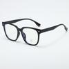 Gafas Cuadradas de Marco Grande Estilo Coreano Anti Luz Azul para Celebridades Femeninas de Internet Sin Maquillaje, Mostrando un Rostro Pequeño, Pueden Equiparse con Marcos para Lentes de Graduación