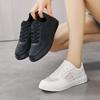 Zapatos de Mujer Transfronterizos, Zapatos Deportivos, Zapatos de Running Ligeros y Amortiguadores para el Nuevo Verano 2025 para Mujer, Zapatos Blancos Casuales de Moda para Mujer