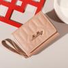 Cartera Coreana Nueva para Mujer Explosiones Transfronterizas Bolso Corto Triple para Mujer Moda Todo Combinable Monedero