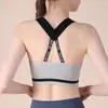 Rebaja de Fin de Temporada Sujetador Deportivo de Soporte a Prueba de Golpes con Espalda Transpirable y Letras, Ropa Interior Deportiva para Pilates Yoga