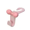 Gancho Adhesivo para Interior de Coche con Lazo Lindo Estilo Dopamina Colgador para Respaldo de Asiento de Coche Almacenamiento Creativo para Coche Estilo Femenino
