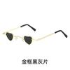 Nuevas gafas de sol metálicas 2024 amor oceánico gafas metálicas para hombre gafas personalizadas para el viento gafas de sol para mujer
