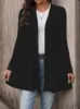 Otoño/Invierno 2025 Nuevo Europeo y Americano Estación Independiente de Amazon Comercio Exterior Transfronterizo Ropa para Mujer Cárdigan Acanalado Cepillado Top Casual
