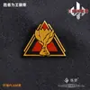 Insignias de Título 3D Delta Periférico: Joven Genio, Magnate de Diamantes, Lobo Solitario, Colección Emblema de Vanguardia