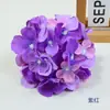 45 Peças de Flores de Hortênsia para Decoração de Salão de Casamento, Flores Artificiais Atacado, Arranjo de Parede de Flores para Corredor, Flores de Seda, Flores Falsas, Fornecimento Exclusivo Transfronteiriço