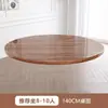 Mesa de jantar dobrável em madeira maciça para uso doméstico, mesa redonda grande com tampo giratório para restaurantes e refeitórios, tampo de mesa redondo