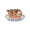 Broche de Metal com Desenho de Animal Série Mais Vendida Transfronteiriça Acessórios Emblema de Capivara Broche de Roupa Fivela de Decoração