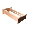 Portatubos Colorimétricos de Madera para Laboratorio 25ml 50ml 100ml Portatubos de Ensayo Colorimétricos con 6 Agujeros y 12 Agujeros para Colorimetría