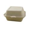 Lonchera Desechable de Pulpa de Papel Lonchera Fábrica Celebridad de Internet Pastel Degradable Caja de Embalaje para Llevar Lonchera Cuadrada Caja para Hamburguesa