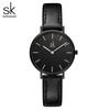 Relógio Feminino SK Moda Feminina Simples Cor Gradiente Relógio de Quartzo Pulseira Avançada Shenzhen Relógio Comércio Exterior Feminino 0181