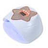 Lámpara de Uñas Transfronteriza Qy-7 con Ajuste de Cuatro Niveles, Fuente de Luz Dual, Potencia de 168W, Lámpara de Fototerapia de Secado Rápido para Esmalte en Gel
