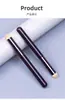 Pincel Mezclador de Brillo de Labios a Prueba de Polvo, Pincel para Labios Suave de Cerdas Suaves para un Acabado Impecable, Mini Herramienta de Maquillaje Portátil Individual para Corrector de Ojeras
