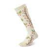 Calcetines de Compresión Deportivos Transfronterizos, Calcetines Deportivos para Exteriores Estilo Floral, Calcetines Altos, Calcetines Elásticos, Calcetines para Pantorrilla, Diseño Antibacteriano y Antideslizante
