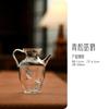 Tetera Canción Imitación Vidrio de Borosilicato Alto Tetera Olla Pequeña Engrosada Resistente al Calor Juego de Té Kung Fu Preparador de Té para Té Verde