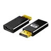 Adaptador DP para HDMI Computador para Monitor Projetor 4K HD Conversor DisplayPort Padrão