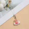 Lanyard de Teléfono Móvil Colorido de Dibujos Animados Accesorios DIY Cuerda Colgante de Muñeca Llavero Hecho a Mano Cuerda para Teléfono Móvil en Stock