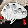 Amazon 1010 Talheres de Aço Inoxidável Ocidental Faca e Garfo para Bife Criativo Hotel Sofisticado Sobremesa Colher de Café Garfo