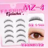 Pestañas Estilo Chino Nuevo Sobrenatural Barbie Pintadas a Mano Imitación Pestañas Postizas Lookme Estrella Europeas y Americanas Más Vendidas Estilo Grueso