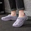 Tamancos Masculinos de Verão, Sapatos Aquáticos Antiderrapantes Respiráveis de Secagem Rápida, Sandálias Fechadas para Pesca ao Ar Livre e Praia, Venda por Atacado