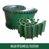 Cinta Transportadora Verde de PVC Cinta Elevadora Cinta Transportadora Industrial Diamante de Escalada Antideslizante Transporte Transmisión Cinta Plana