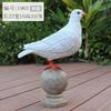Fábrica de atacado simulação de jardim ao ar livre modelo de pombo animal decoração de jardim adereços simulação de resina ornamentos de pombo