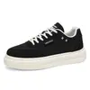Zapatos Casuales de Tabla para Hombre Cuatro Estaciones Nuevo Estilo Juvenil Moda Tendencia Tela Transpirable Caña Baja Suela Plana Deportivos Zapatos para Hombre