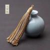 Borla de cordón de algodón frotado a mano estilo Xizang, estilo nacional, colgante hecho a mano, colgante para bolsa de coche, accesorios hanfu, pendiente para la oreja