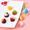 Helado Simulado Helado de Dos Colores Juguete de Comida Accesorios para Joyería DIY Casa de Muñecas Pequeños Adornos de Resina Juguetes para Casa de Juegos