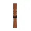 Adequado para pulseira de relógio Samsung/Huawei GT3/GT2 pro com padrão lichia, couro de primeira camada, pulseira watch3 22mm