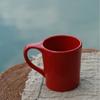 Caneca Cerâmica Retro Minimalista de Alta Estética com Logo Personalizado, Venda Direta da Fábrica para Pedidos de Exportação