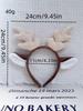 Joyas Haichao Joyas Haichao Accesorios para el cabello de Navidad Pasador de asta Diadema Pasador para disfrazar a los niños Tocado Cabeza de alce