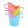 Portavasos de Papel Desechable Antiescaldante para Uso Doméstico, Taza para Bebidas Calientes, Cubierta de Plástico Aislada Engrosada, Portavasos Antiescaldante para Agua Hirviendo y Té Caliente