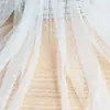Tela de Encaje de Malla Blanca Cortina Tela de Fondo para Fotos de Boda Mesa de Comedor Vestido Ropa