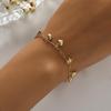 Uma Pulseira Feminina Simples de Moda Elegante Sino, Luxo Leve High-end