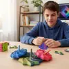Torre de Cenoura Impressa em 3D Ilusão Brinquedo para Alívio de Estresse Torre Espiral Fidget Estrela Artefato para Alívio de Estresse Atacado Transfronteiriço