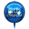 Nuevo Globo 4D de 22 Pulgadas Tridimensional de Cumpleaños Papel de Aluminio Película de Aluminio Artículos de Decoración para Fiesta de Cumpleaños Boda Venta al por Mayor Transfronteriza