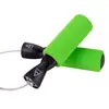 Deli F4110 Cuerda para Saltar Anginette Cable de Acero Mango de Espuma Deporte Fitness Deporte Estudiante Cuerda para Saltar Ajustable