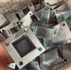 Base de Fijación para Madera Anticorrosión Cubiertas para Pies de Postes de Enrejado para Uvas Soportes de Ángulo de Hierro Galvanizado Conexiones de Acero Inoxidable 304