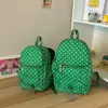 Mochila de Estilo Coreano Ins con Lunares para Estudiantes, Versátil y Multiusos para el Viaje Diario y las Clases