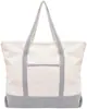 Bolsa de Lona Grande Personalizada Dobrável Bolsa de Mão de Lona Sacola Longa para Compras Sacola de Lona